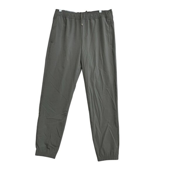 NEW Soybu Men's M Woven Jogger Pants Gray  4-Way Stretch Water - Picture 2 of 8